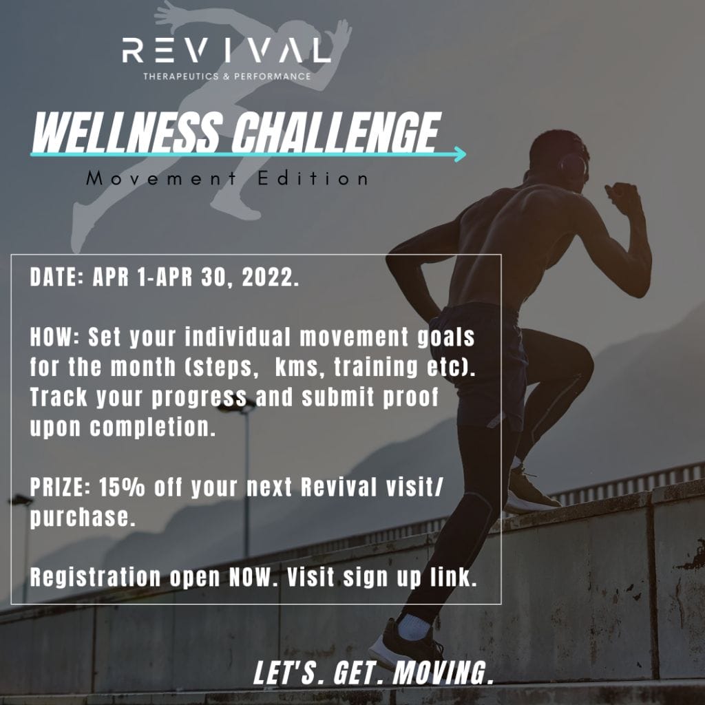wellness challenge, activity, be more active, get moving